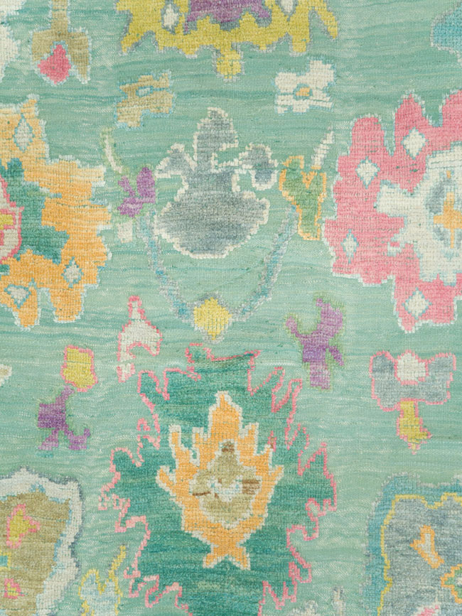 Contemporary Turkish Souf Oushak Large Room Size Carpet, No.28899 - Gsblank