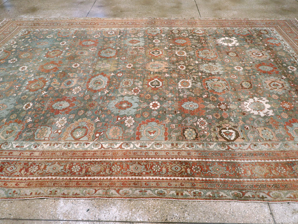 Antique Persian Bidjar Room Size Carpet, No.28900 - Gsblank