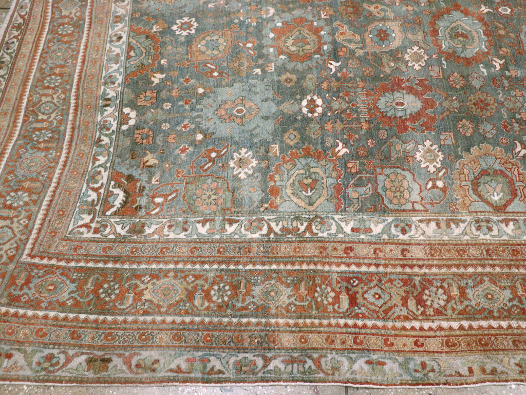 Antique Persian Bidjar Room Size Carpet, No.28900 - Gsblank