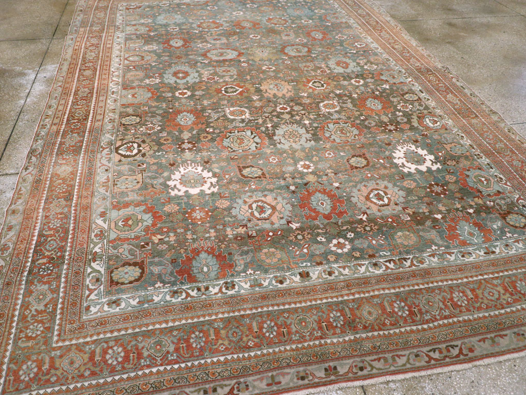 Antique Persian Bidjar Room Size Carpet, No.28900 - Gsblank