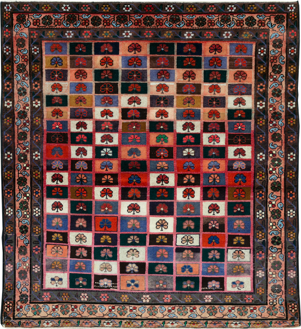 Vintage Persian Mahal Rug, No.28913 - Gsblank