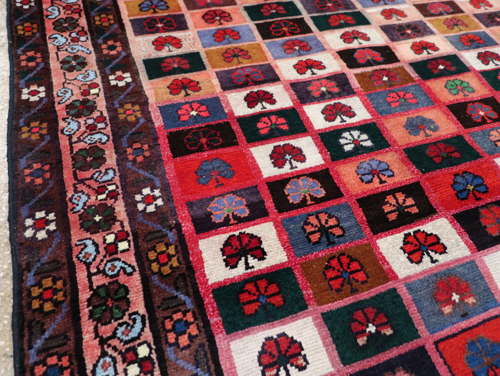 Vintage Persian Mahal Rug, No.28913 - Gsblank