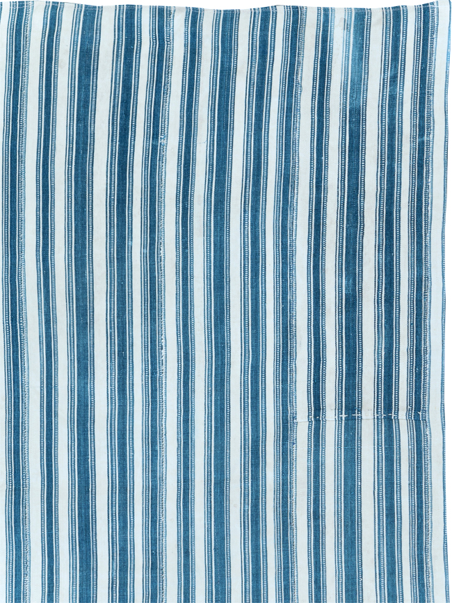 Vintage Persian Flatweave Kilim Throw Rug, No.28923 - Gsblank