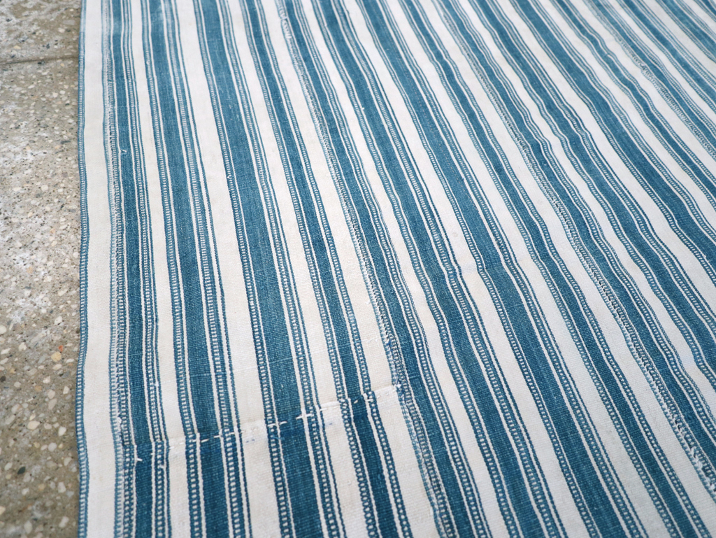 Vintage Persian Flatweave Kilim Throw Rug, No.28923 - Gsblank