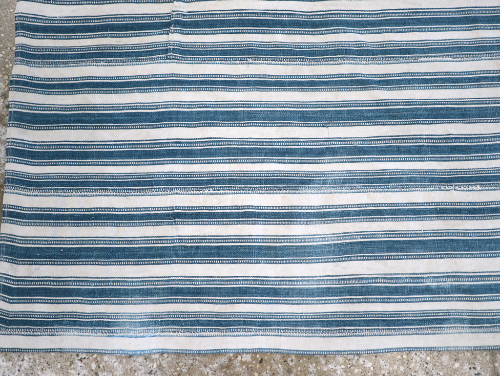 Vintage Persian Flatweave Kilim Throw Rug, No.28923 - Gsblank