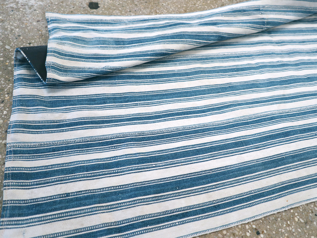 Vintage Persian Flatweave Kilim Throw Rug, No.28923 - Gsblank