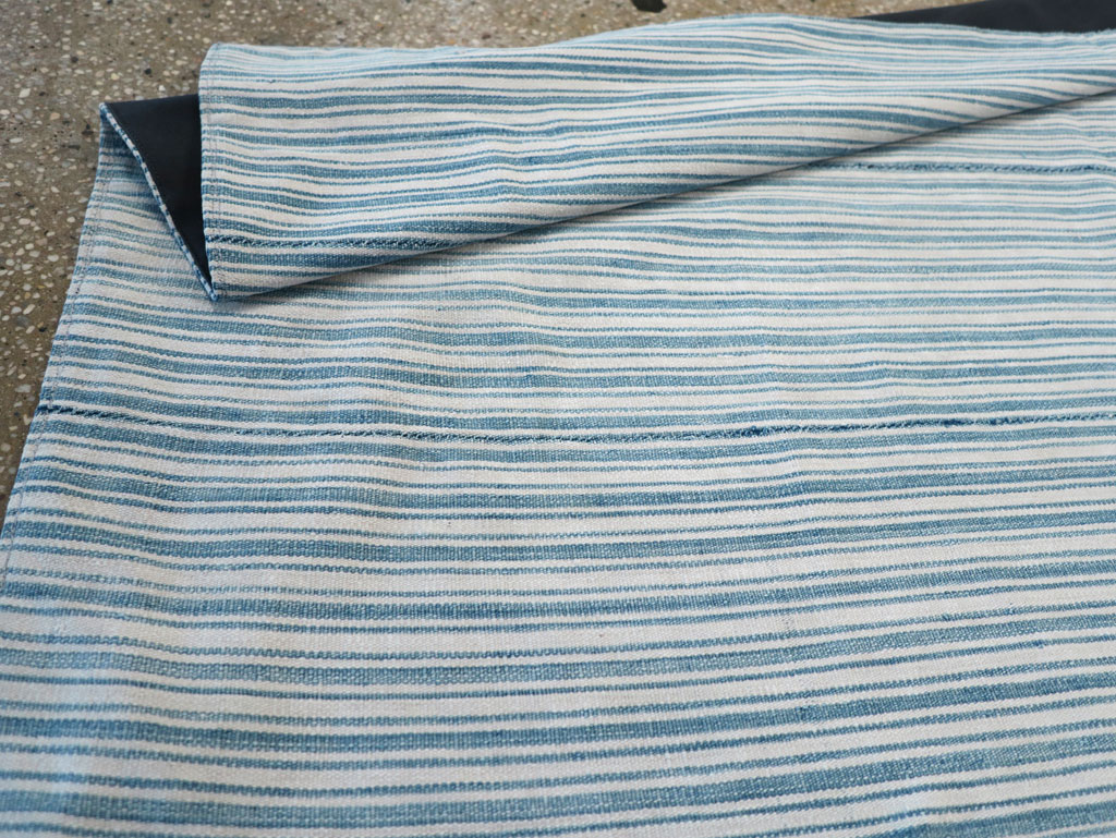 Vintage Persian Flatweave Kilim Throw Rug, No.28925 - Gsblank