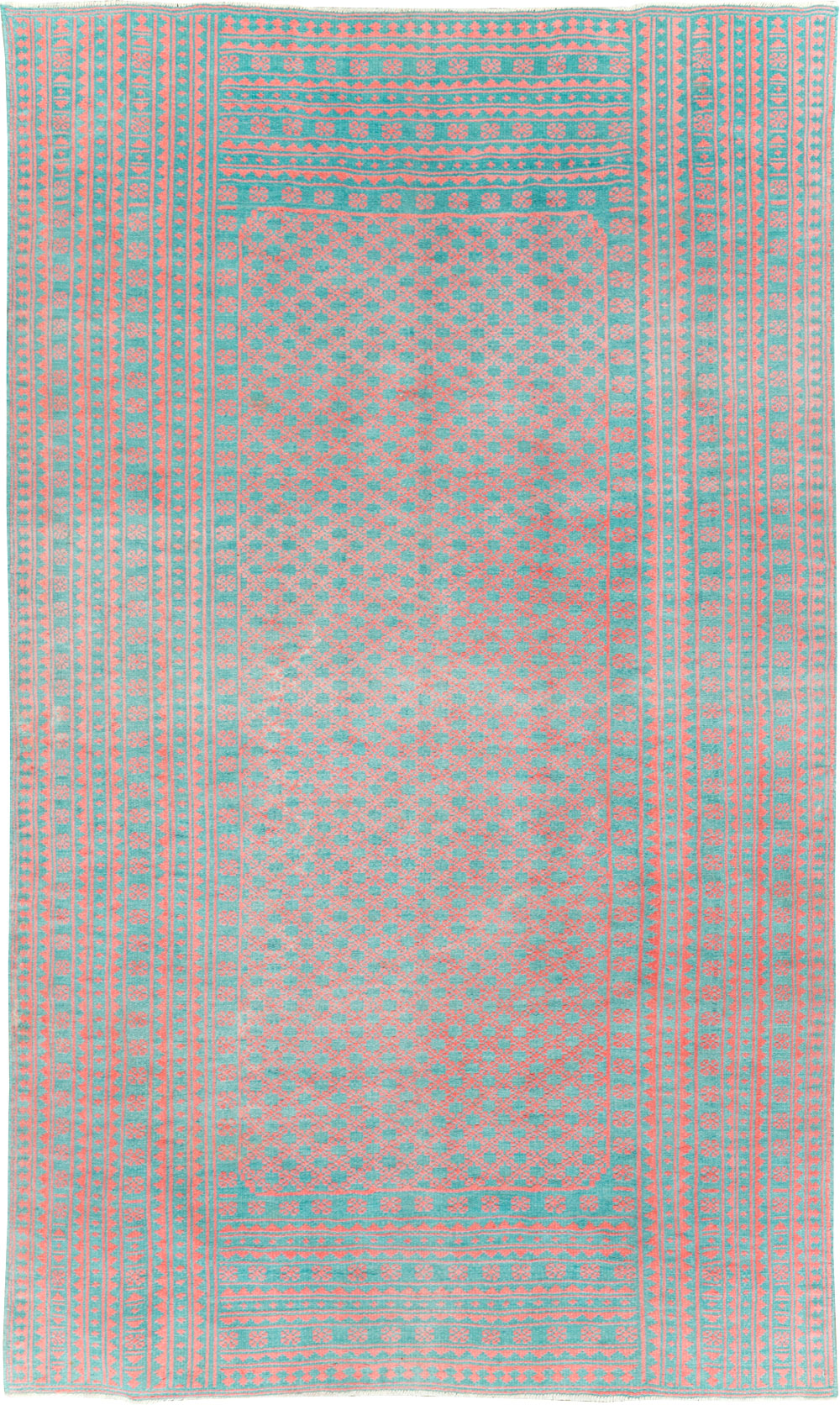 Vintage Persian Flatweave Kilim Accent Carpet, No.28927 - Gsblank