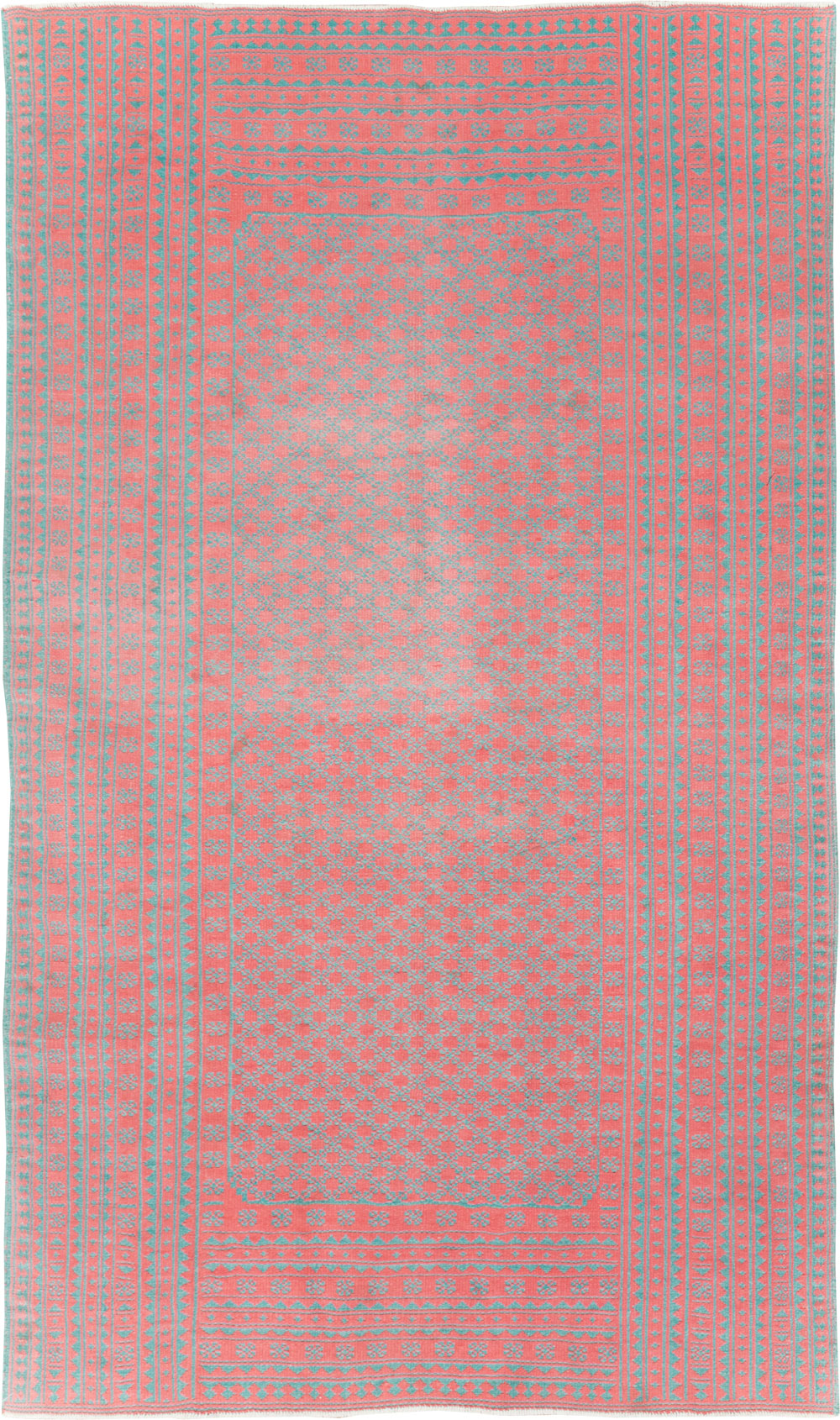 Vintage Persian Flatweave Kilim Accent Carpet, No.28927 - Gsblank