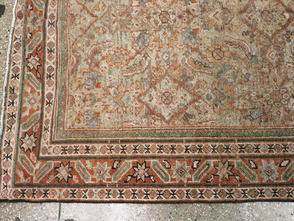 Antique Persian Mahal Gallery Rug, No.28931 - Gsblank