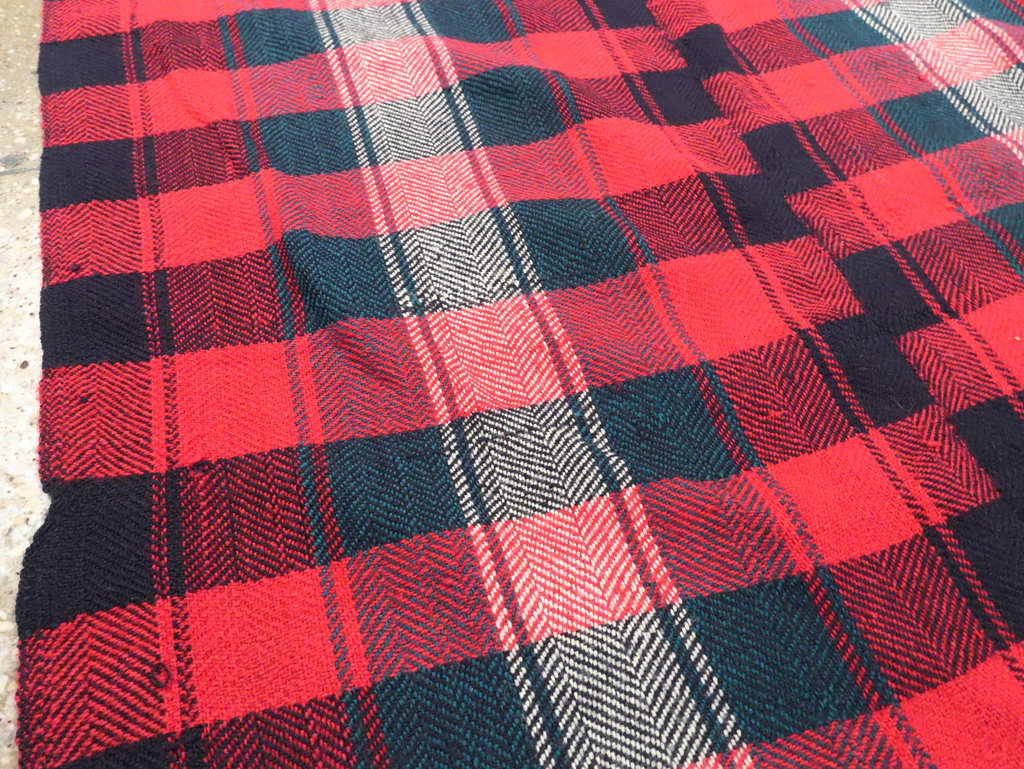 Vintage Persian Square Textile, No.28944 - Gsblank