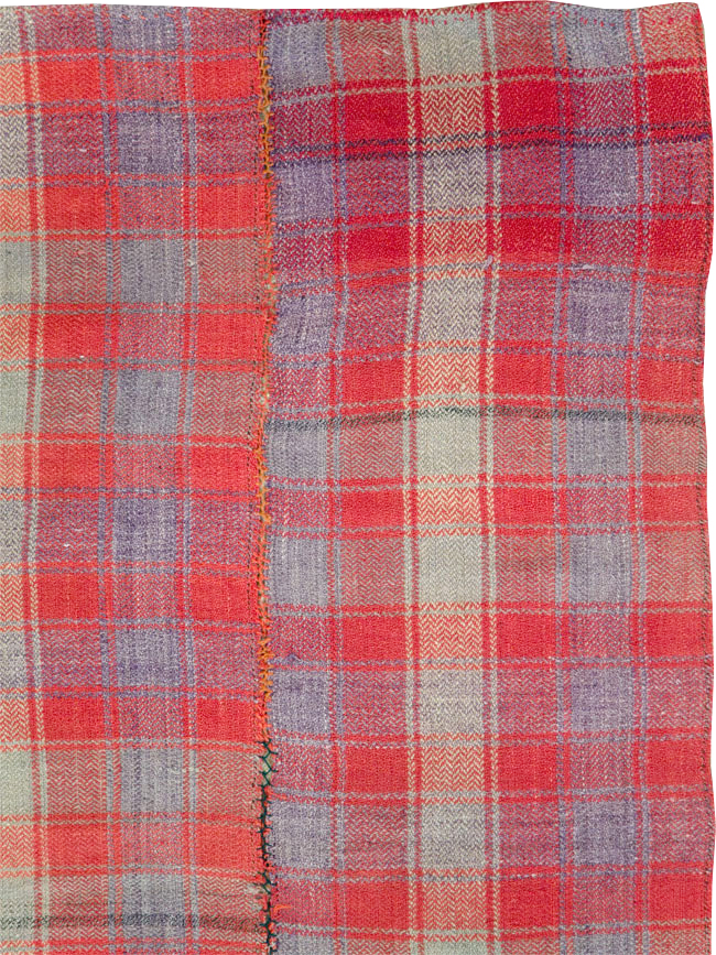 Vintage Persian Square Textile, No.28946 - Gsblank