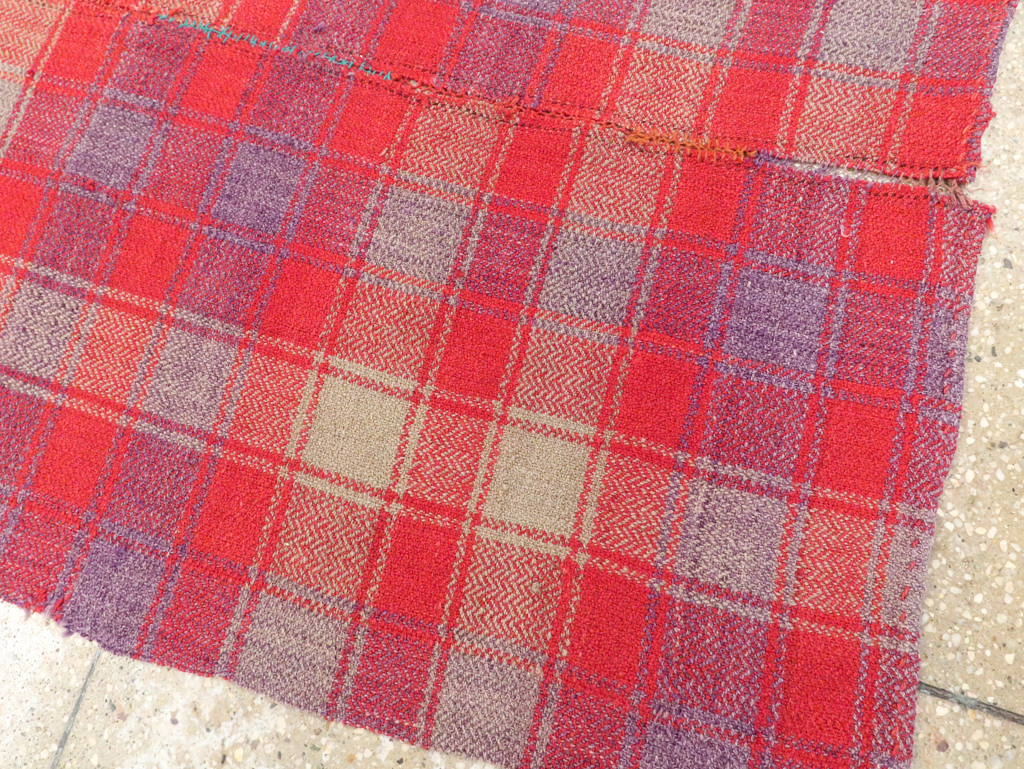 Vintage Persian Square Textile, No.28946 - Gsblank