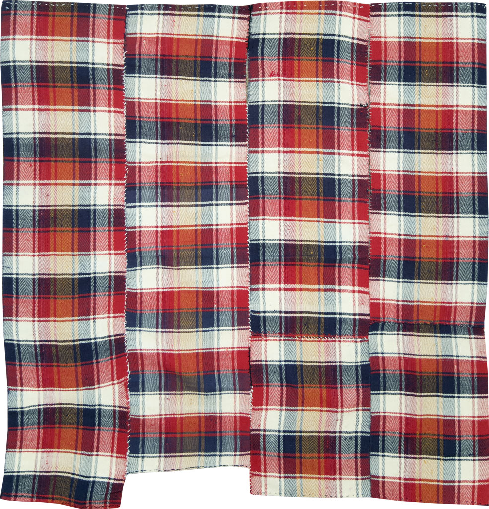 Vintage Persian Square Textile, No.28951 - Gsblank