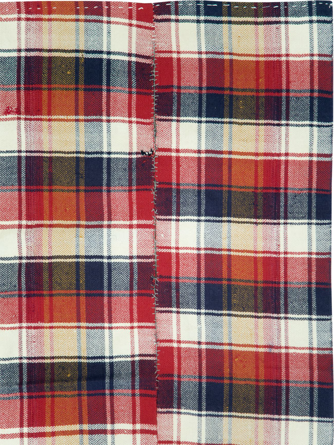 Vintage Persian Square Textile, No.28951 - Gsblank