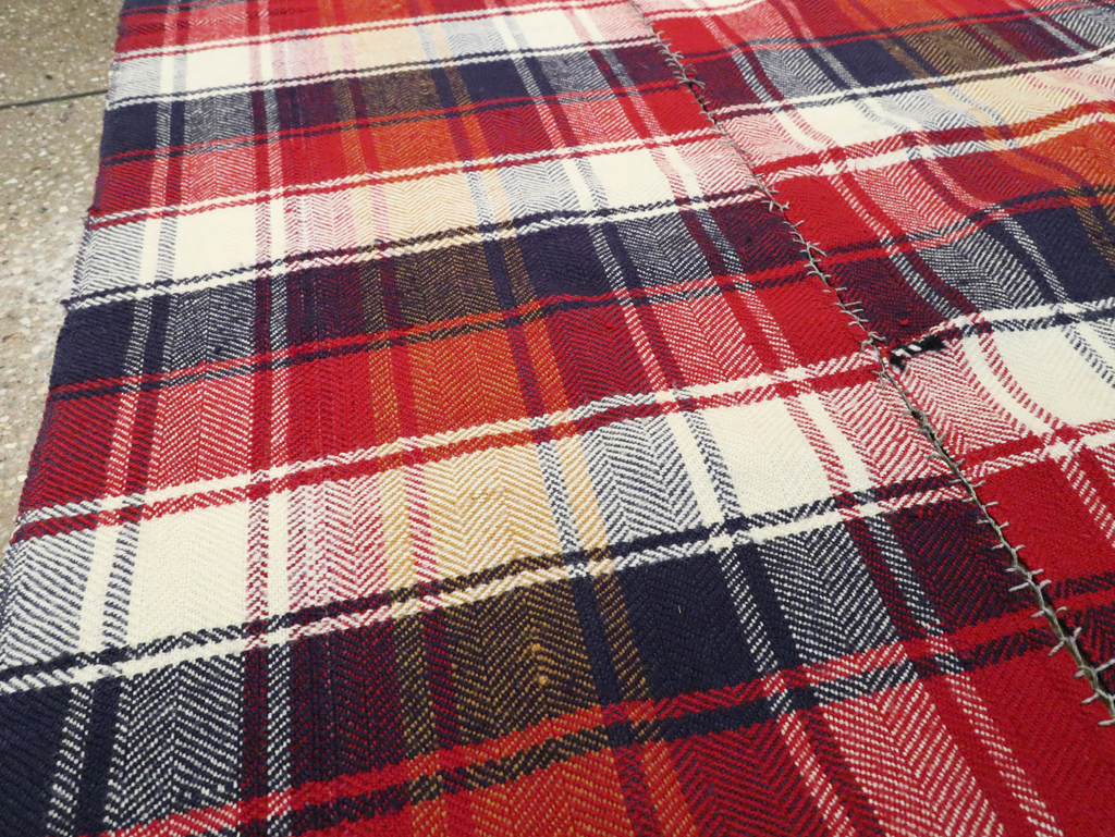 Vintage Persian Square Textile, No.28951 - Gsblank