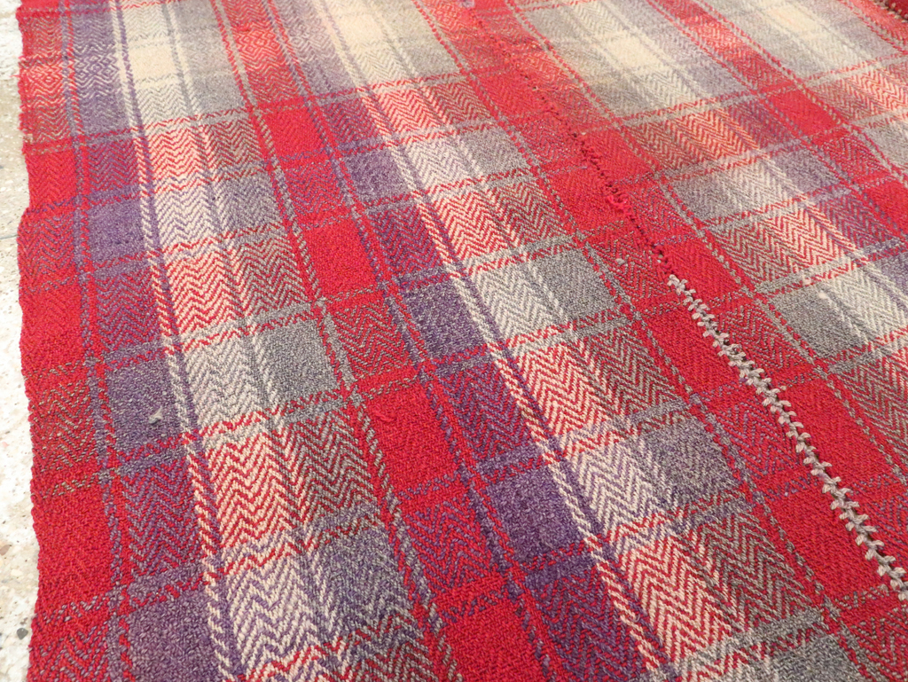 Vintage Persian Square Textile, No.28952 - Gsblank