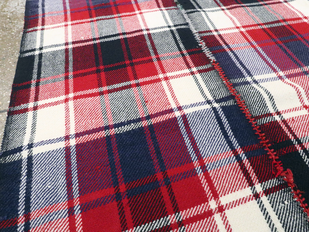 Vintage Persian Square Textile, No.28953 - Gsblank