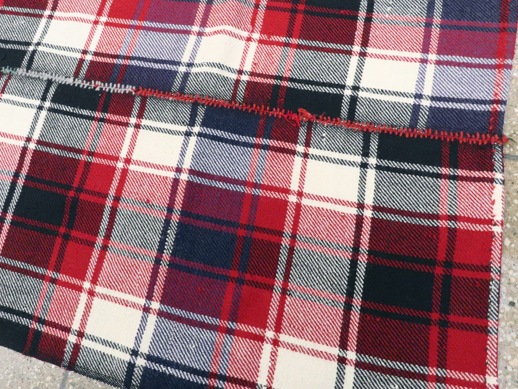 Vintage Persian Square Textile, No.28953 - Gsblank