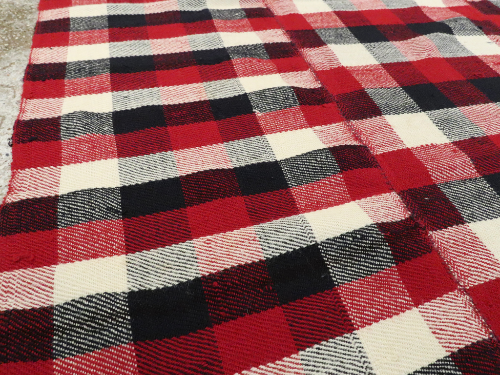 Vintage Persian Square Textile, No.28962 - Gsblank