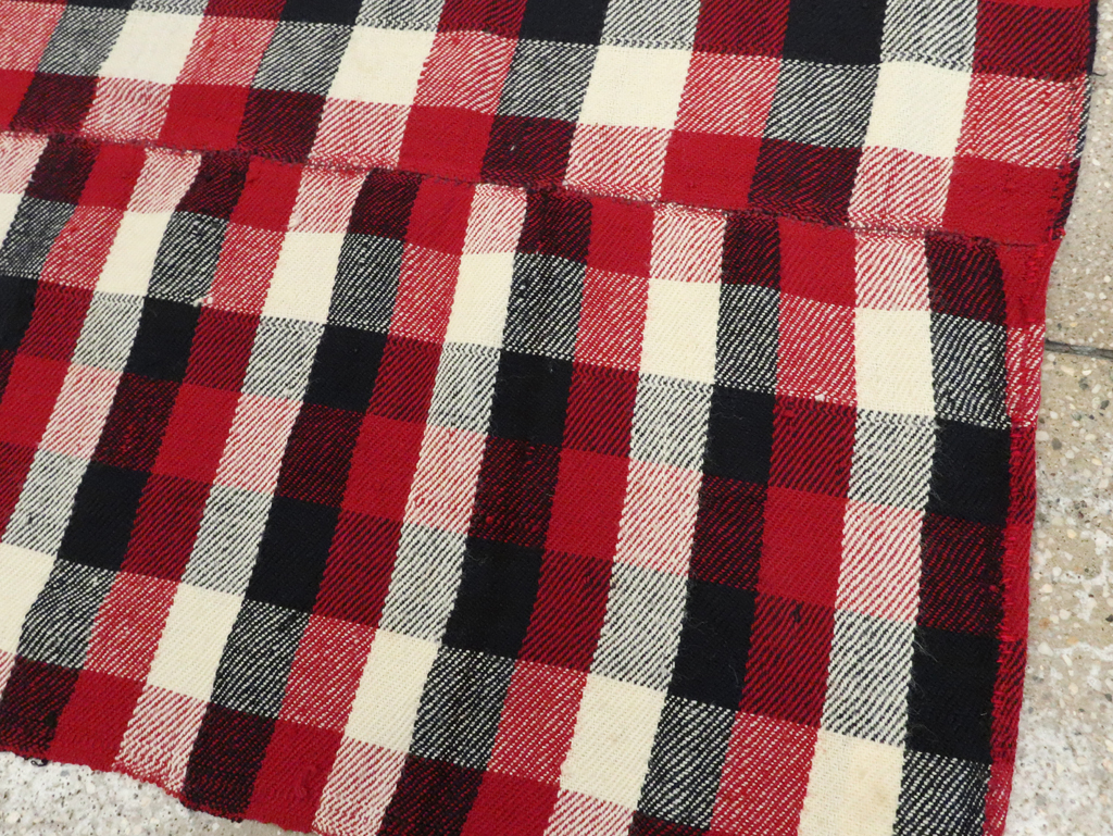 Vintage Persian Square Textile, No.28962 - Gsblank