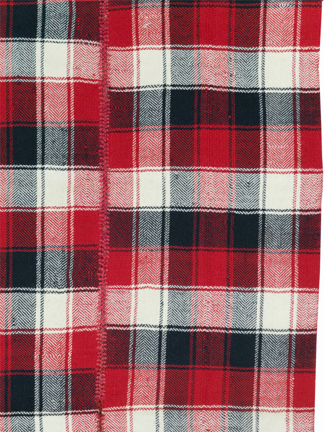 Vintage Persian Square Textile, No.28968 - Gsblank