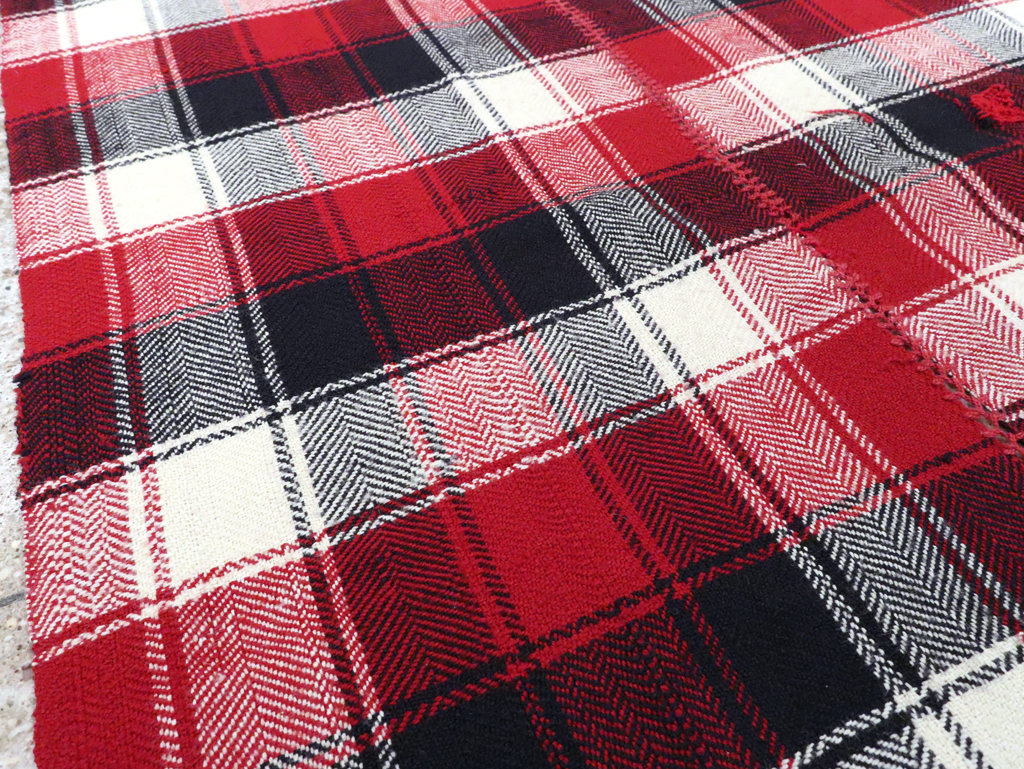 Vintage Persian Square Textile, No.28968 - Gsblank