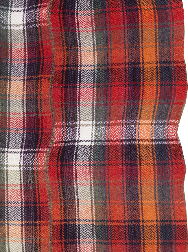 Vintage Persian Square Textile, No.28972 - Gsblank