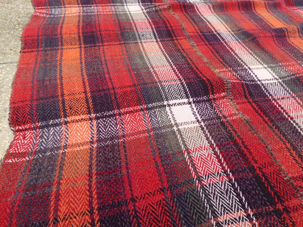 Vintage Persian Square Textile, No.28972 - Gsblank