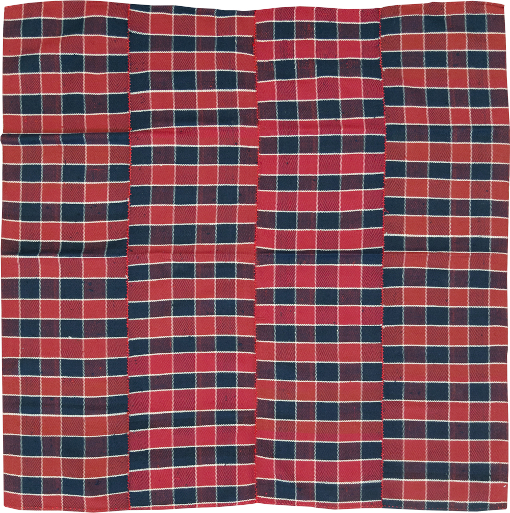 Vintage Persian Square Textile, No.28978 - Gsblank