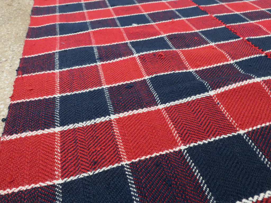 Vintage Persian Square Textile, No.28978 - Gsblank