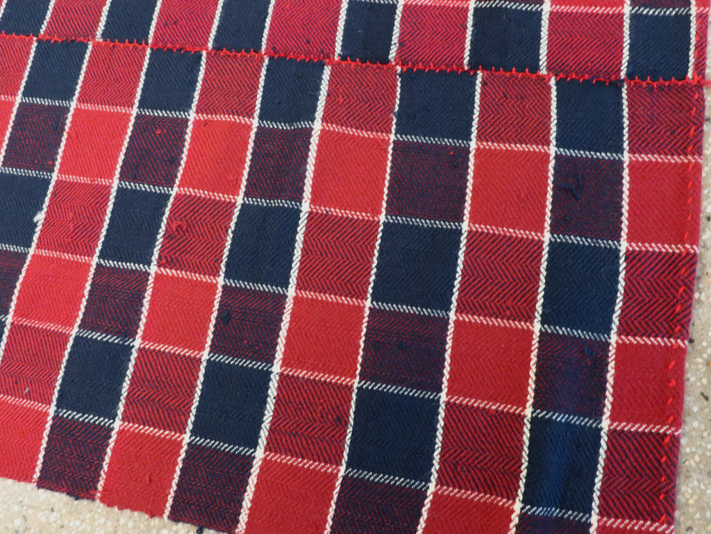 Vintage Persian Square Textile, No.28978 - Gsblank