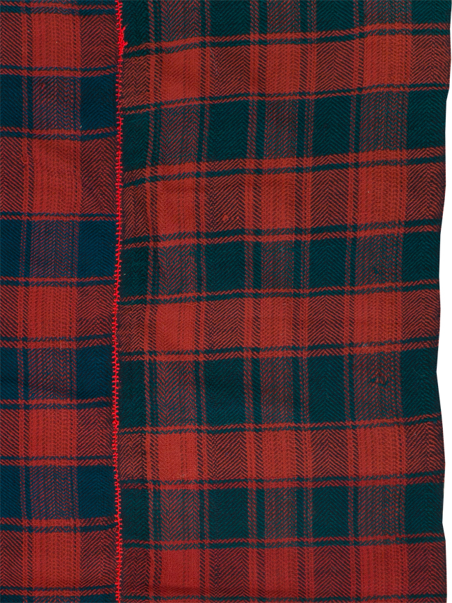 Vintage Persian Square Textile, No.28979 - Gsblank