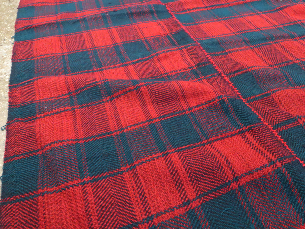 Vintage Persian Square Textile, No.28979 - Gsblank