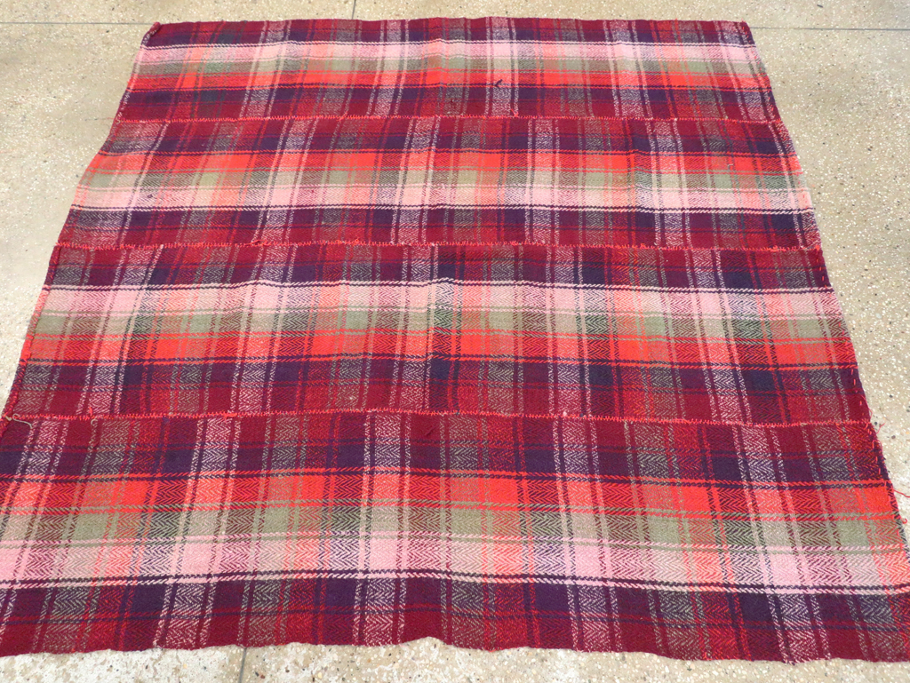 Vintage Persian Square Textile, No.28981 - Gsblank