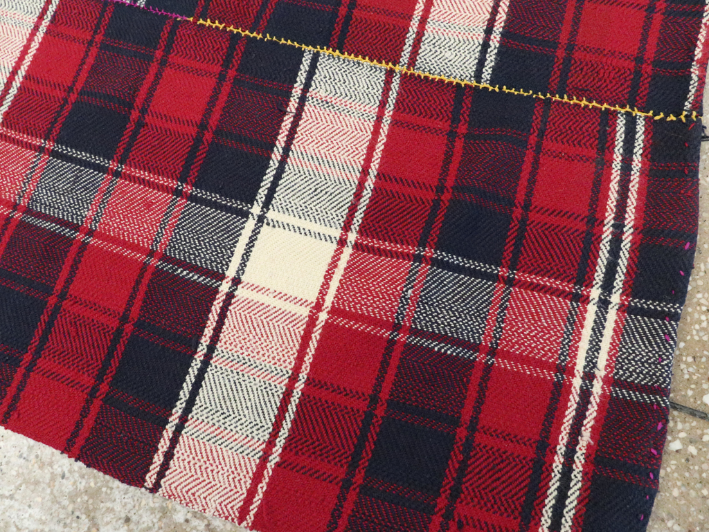 Vintage Persian Square Textile, No.28982 - Gsblank