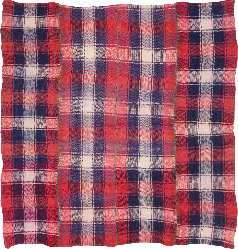 Vintage Persian Square Textile, No.28987 - Gsblank