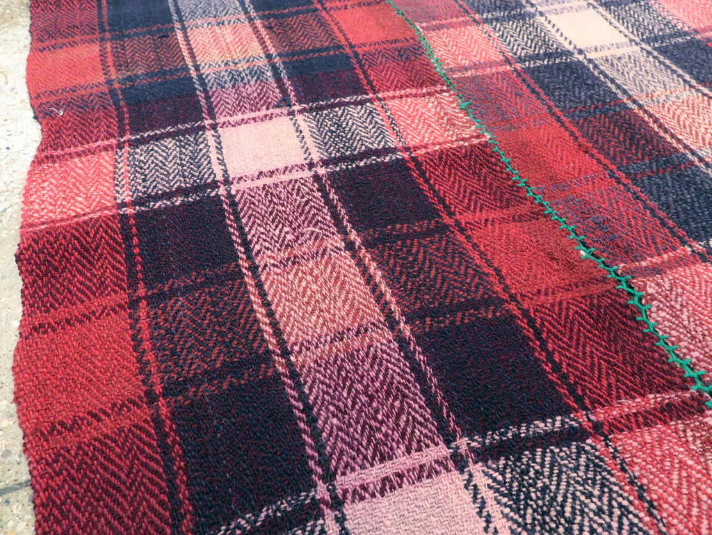 Vintage Persian Square Textile, No.28987 - Gsblank