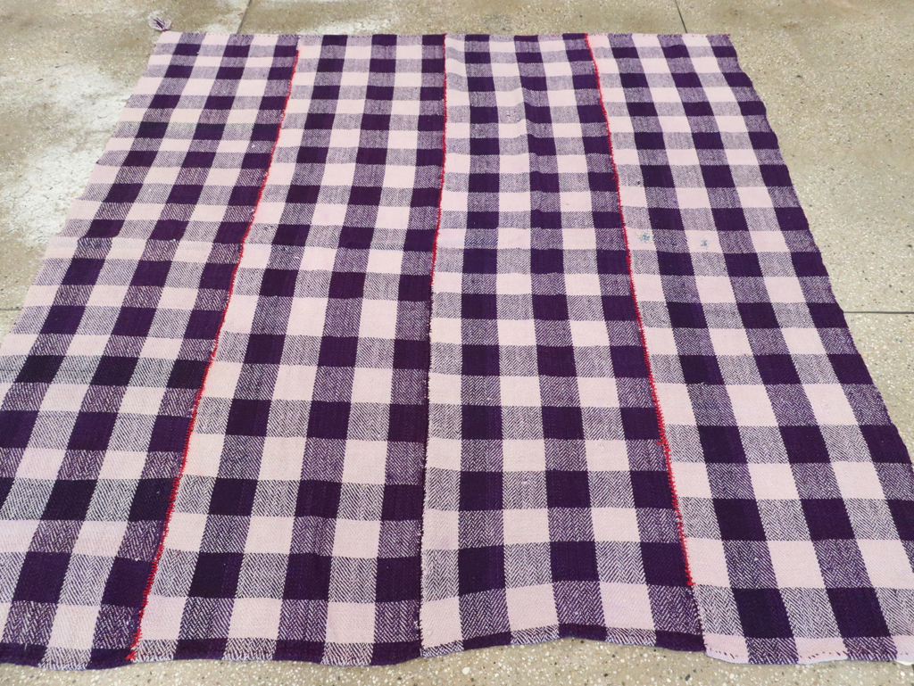 Vintage Persian Square Textile, No.28990 - Gsblank