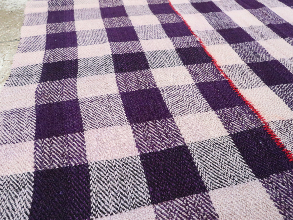 Vintage Persian Square Textile, No.28990 - Gsblank