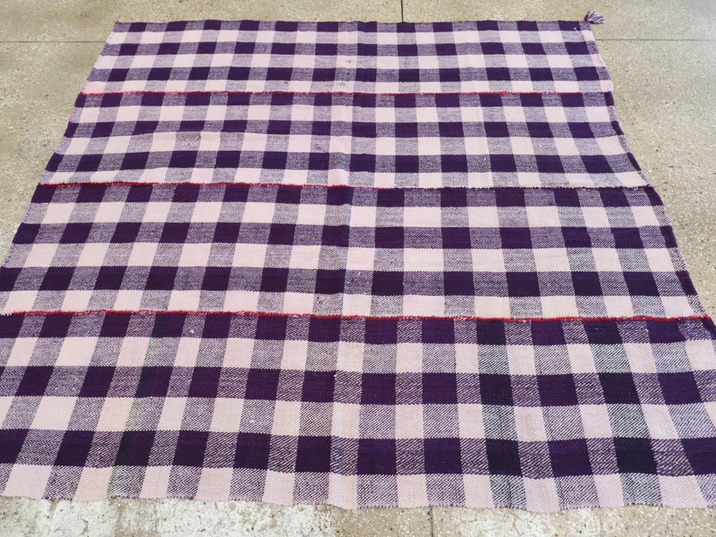 Vintage Persian Square Textile, No.28990 - Gsblank