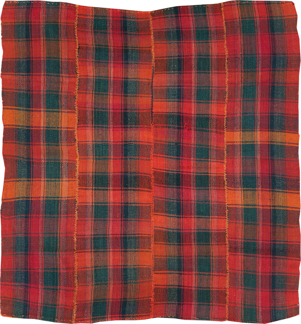 Vintage Persian Square Textile, No.28995 - Gsblank
