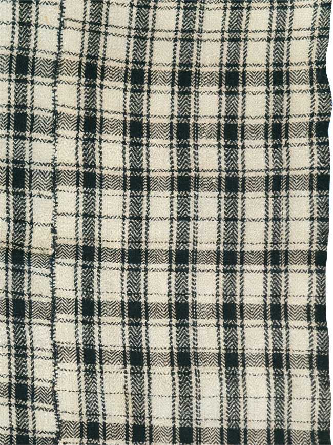 Vintage Persian Square Textile, No.28997 - Gsblank