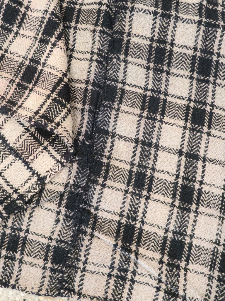 Vintage Persian Square Textile, No.28997 - Gsblank