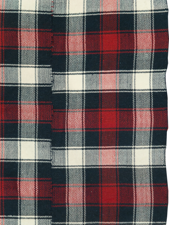 Vintage Persian Square Textile, No.29007 - Gsblank