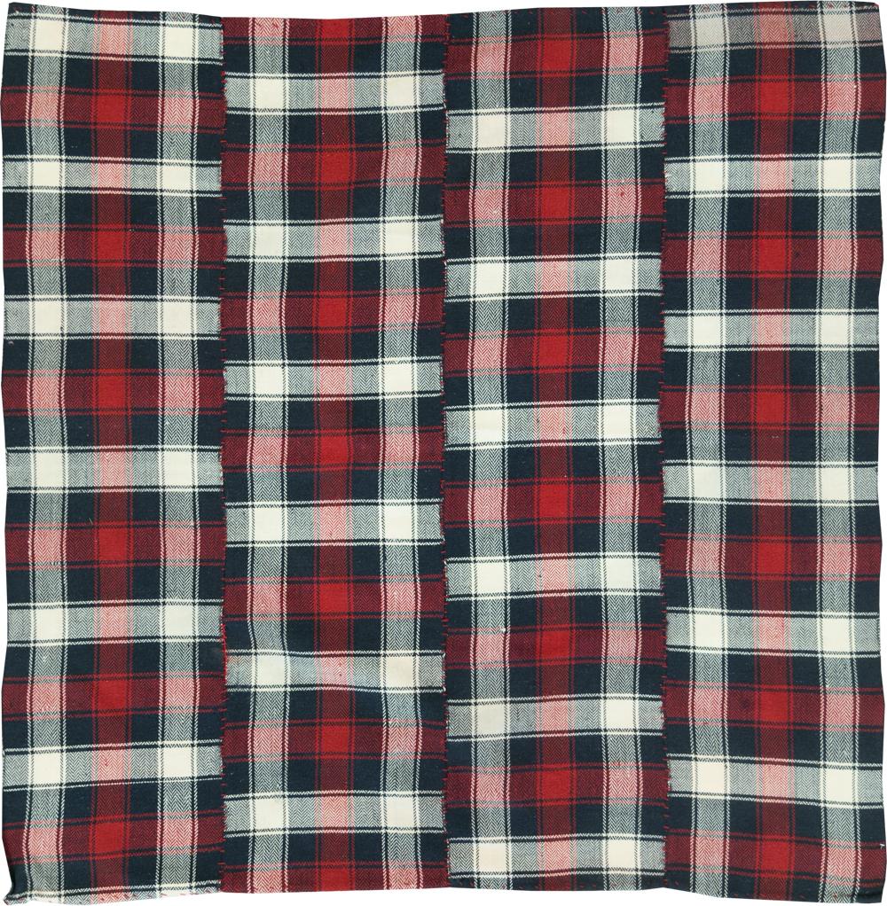 Vintage Persian Square Textile, No.29023 - Gsblank