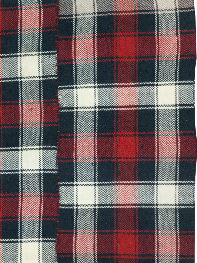 Vintage Persian Square Textile, No.29023 - Gsblank