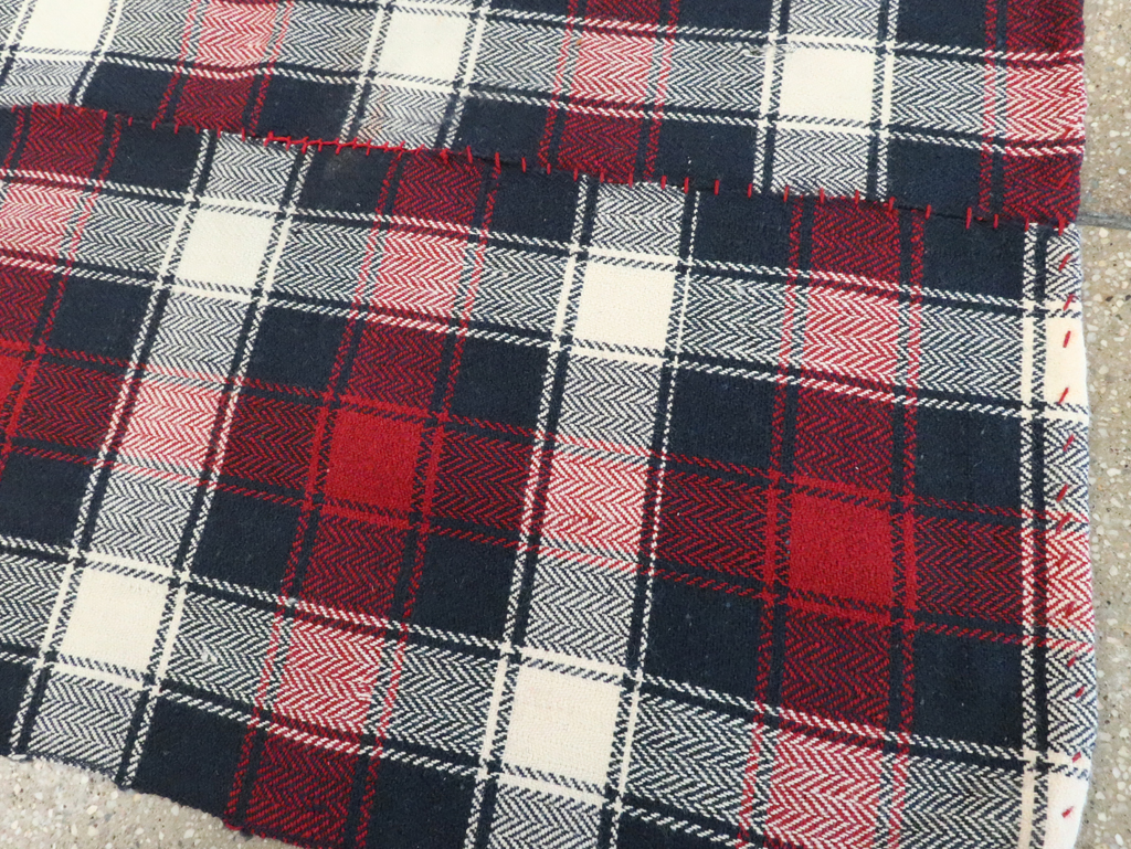 Vintage Persian Square Textile, No.29023 - Gsblank