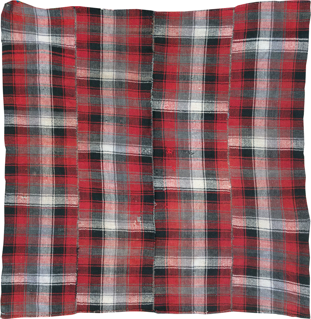 Vintage Persian Square Textile, No.29033 - Gsblank