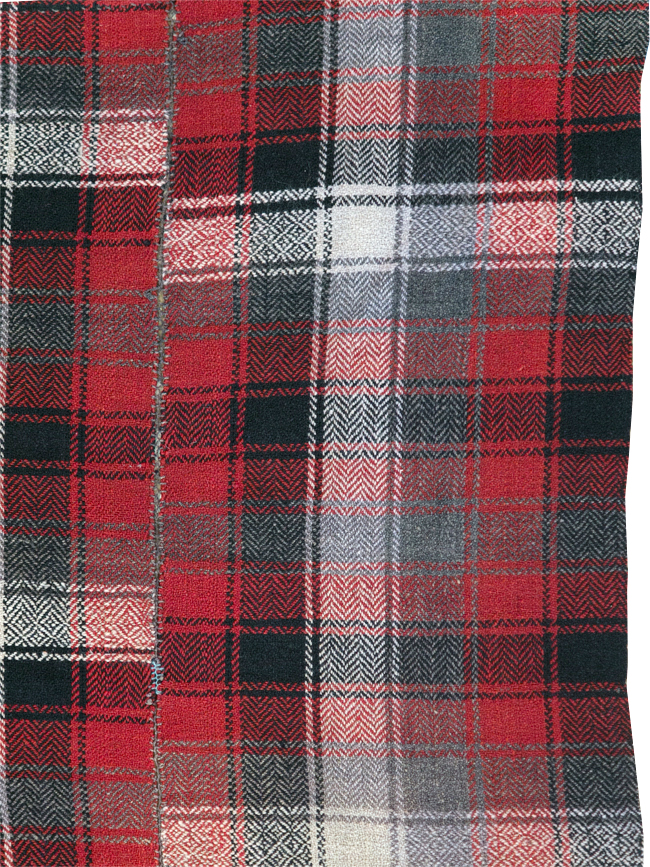 Vintage Persian Square Textile, No.29033 - Gsblank